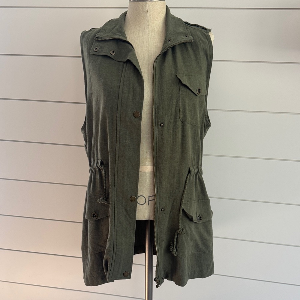 ⚡️Olive Green Utility Vest